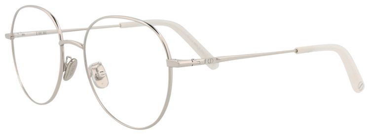Dior Round Optical Glasses PalladiumTransparent