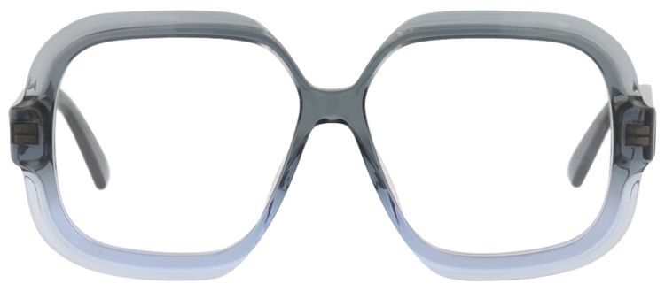 Dior Square Optical Glasses GreyTransparent