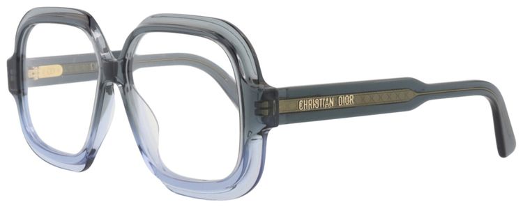 Dior Square Optical Glasses GreyTransparent