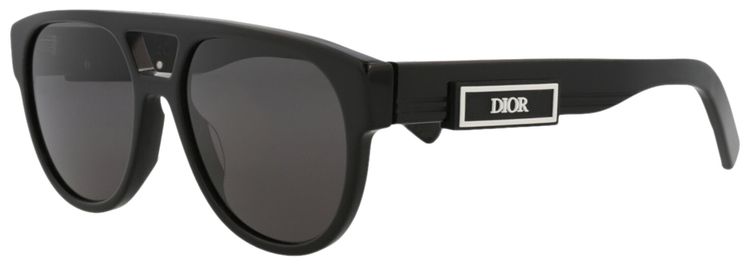 Dior Aviator Sunglasses BlackSmoke