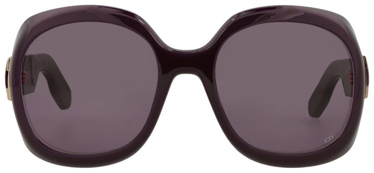 Dior Round Injection Sunglasses Bordeaux