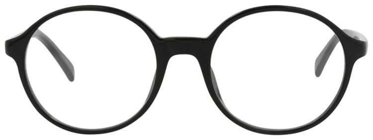 CELINE Round Injection Optical Glasses BlackTransparent