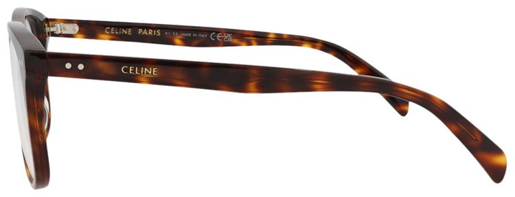 CELINE Aviator Optical Glasses HavanaTransparent