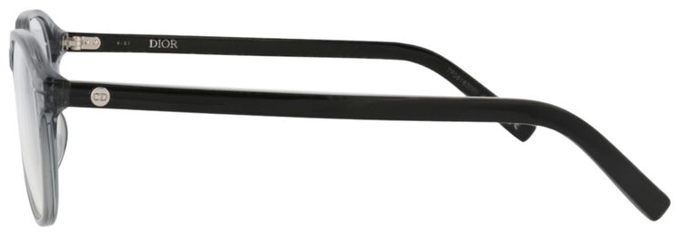 Dior Round Optical Glasses GreenBlackTransparent