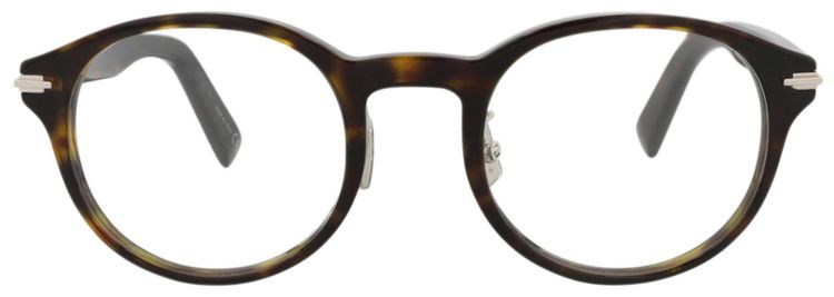 Dior Round Optical Glasses HavanaTransparent