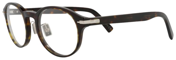Dior Round Optical Glasses HavanaTransparent