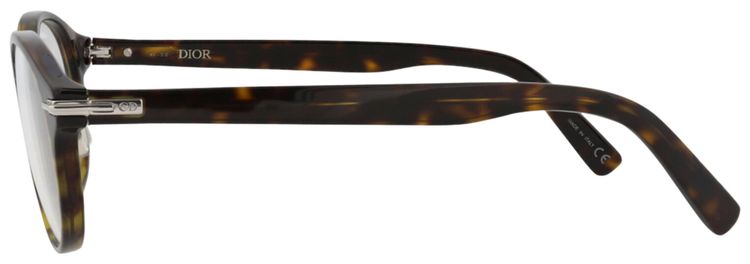 Dior Round Optical Glasses HavanaTransparent