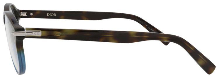 Dior Round Optical Glasses HavanaTransparent