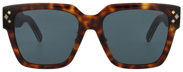 Dior Square Sunglasses HavanaBlue
