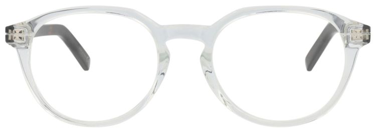 Dior Round Optical Glasses CrystalBlackTransparent