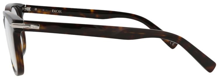 Dior Square Optical Glasses HavanaTransparent