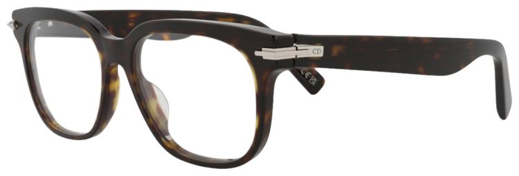 Dior Square Optical Glasses HavanaTransparent