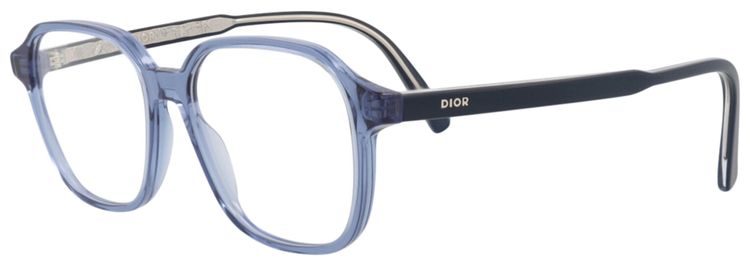 Dior Square Optical Glasses BlueTransparent