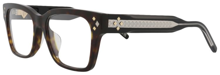 Dior Square Optical Glasses HavanaTransparent