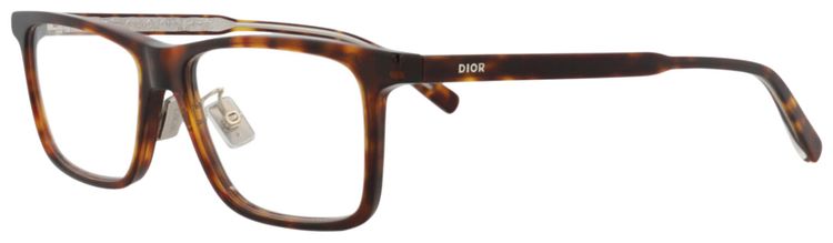 Dior Square Optical Glasses HavanaTransparent