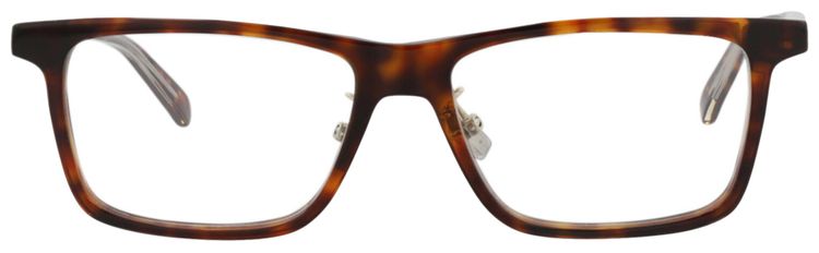 Dior Square Optical Glasses HavanaTransparent