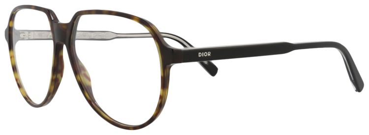 Dior Aviator Optical Glasses HavanaTransparent