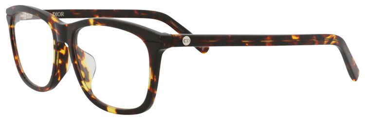 Dior Square Optical Glasses HavanaTransparent