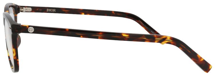 Dior Square Optical Glasses HavanaTransparent