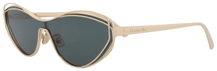 Dior Cat Eye Sunglasses GoldGreen