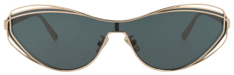 Dior Cat Eye Sunglasses GoldGreen