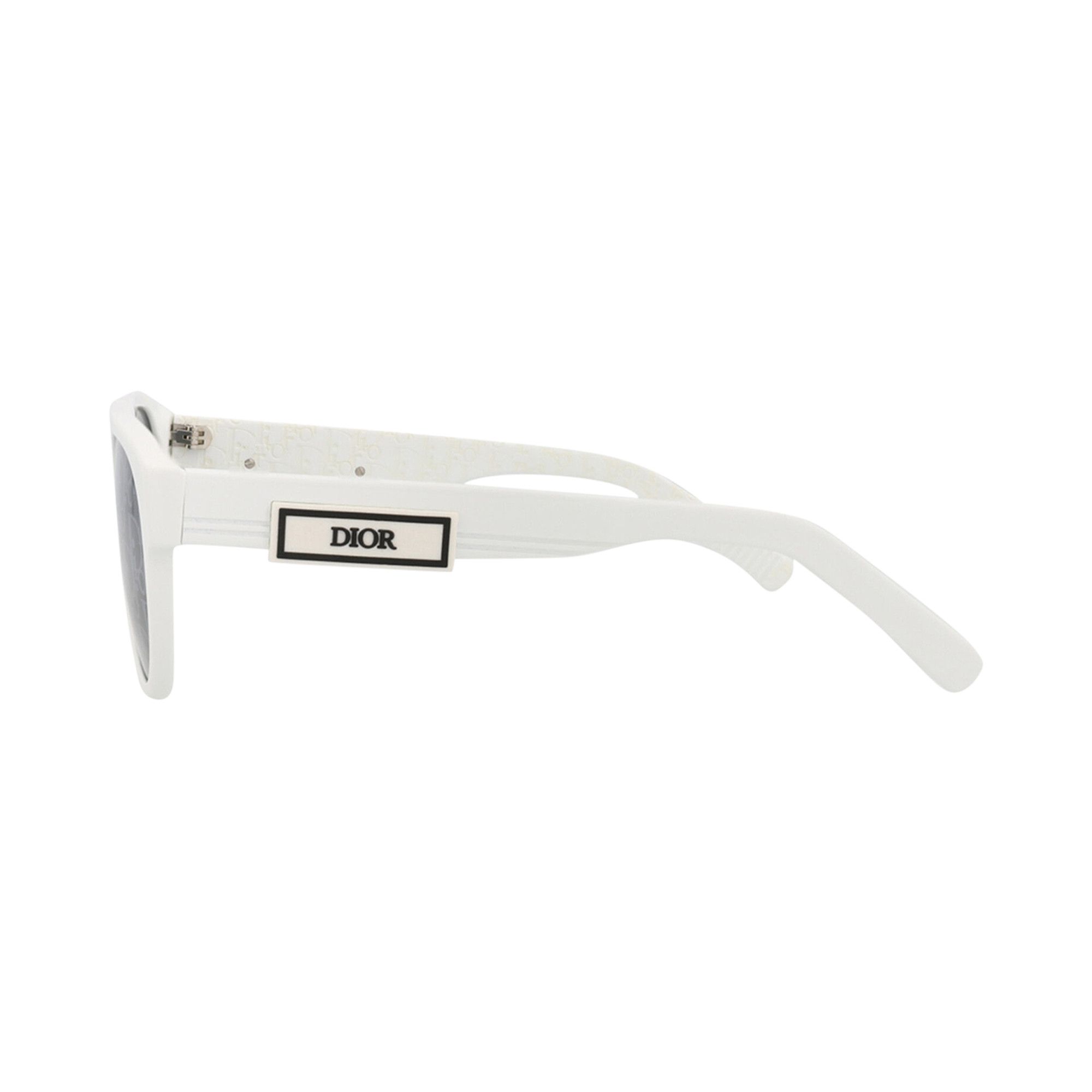 Buy Dior Aviator Sunglasses 'White/Blue' - DM40054I 24X | GOAT