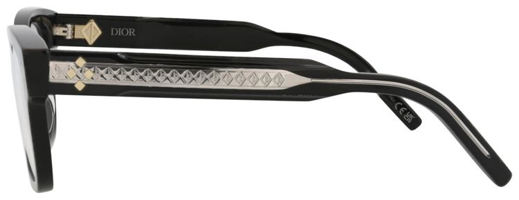 Dior Square Optical Glasses BlackTransparent