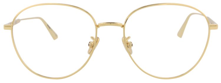 Dior Round Optical Glasses GoldTransparent
