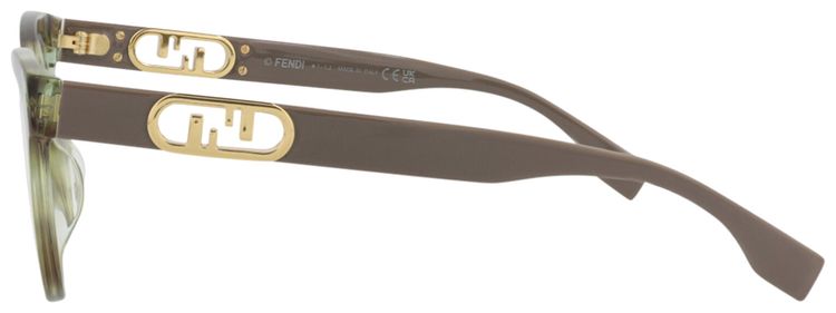 Fendi Cat Eye Optical Glasses HavanaTransparent