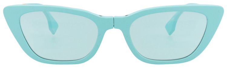Fendi Cat Eye Injection Sunglasses Blue