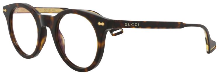 Gucci Round Sunglasses HavanaYellow