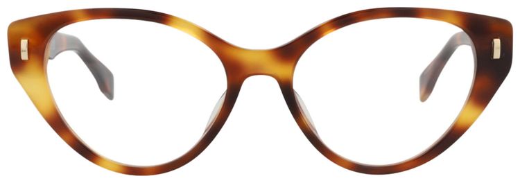 Fendi Cat Eye Optical Glasses HavanaTransparent
