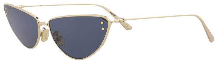 Dior Cat Eye Sunglasses GoldBlue