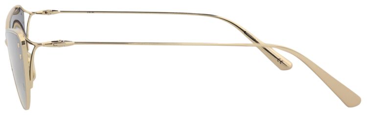 Dior Cat Eye Sunglasses GoldBlue