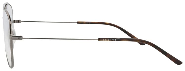 Gucci Aviator Optical Glasses RutheniumTransparent