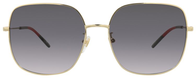 Gucci Square Sunglasses GoldGrey