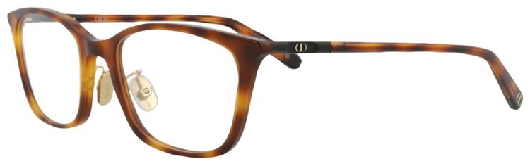 Dior Square Optical Glasses HavanaTransparent