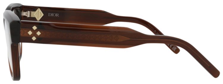 Dior Square Optical Glasses BrownTransparent