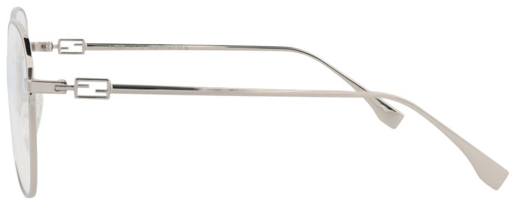 Fendi Square Optical Glasses PalladiumTransparent