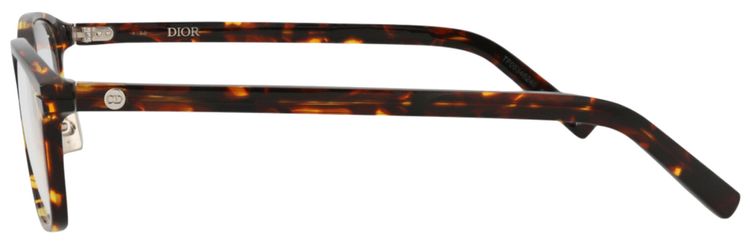 Dior Square Optical Glasses HavanaTransparent