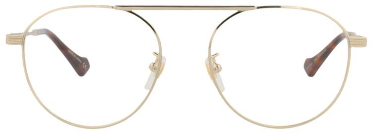 Gucci Round Optical Glasses GoldTransparent