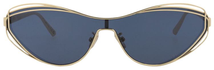 Dior Cat Eye Sunglasses GoldBlue
