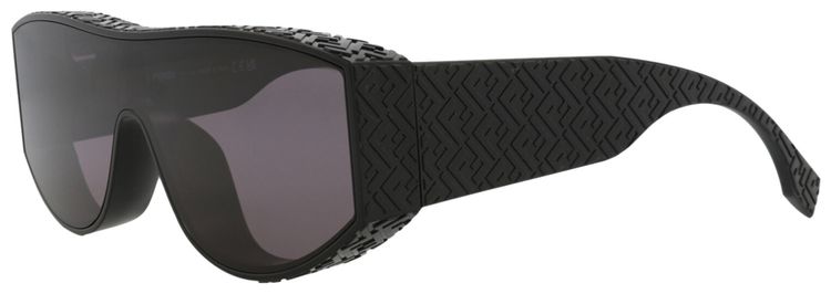 Fendi Shield Injection Sunglasses BlackSmoke