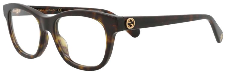 Gucci Cat Eye Optical Glasses HavanaTransparent
