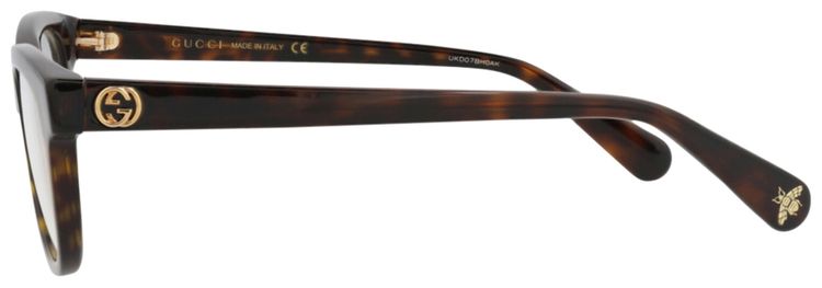 Gucci Cat Eye Optical Glasses HavanaTransparent