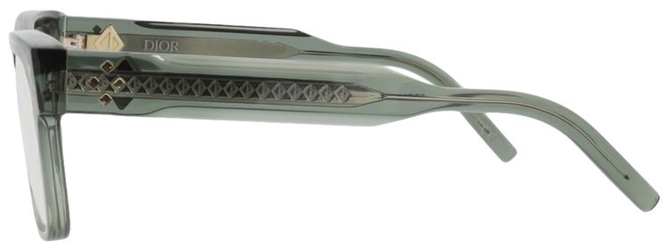 Dior Square Optical Glasses GreenTransparent