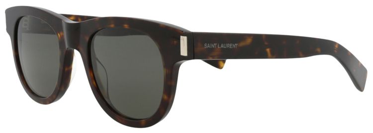 Saint Laurent Round Sunglasses HavanaGrey