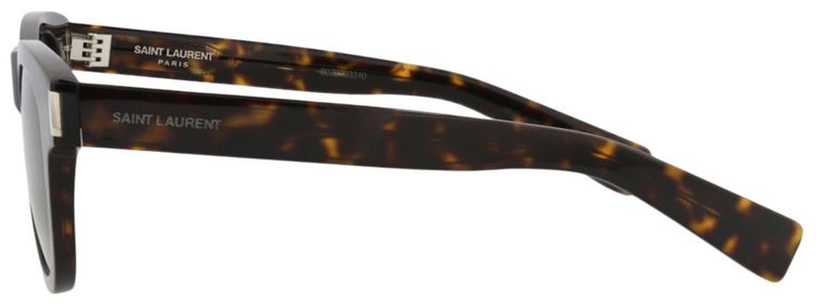 Saint Laurent Round Sunglasses HavanaGrey