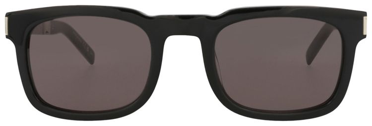 Saint Laurent Square Sunglasses BlackSilver