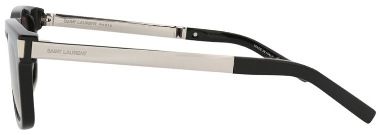 Saint Laurent Square Sunglasses BlackSilver